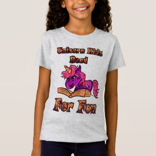 Einhornkids lesen zum Spaß T-Shirt