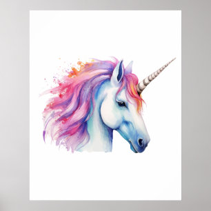 Einhornkopf  poster