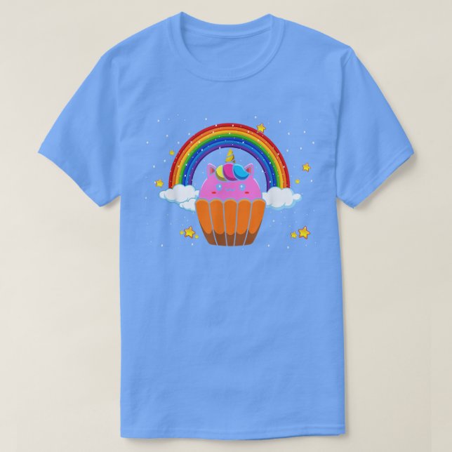 Einhornkuchen für Bäckereien oder Backröhren T-Shirt (Design vorne)