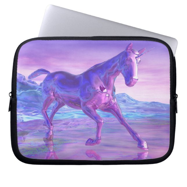 Einhornlaptophülse Laptopschutzhülle (Vorderseite)