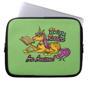Einhornleser sind Phantastischer Buchschlauch Laptopschutzhülle