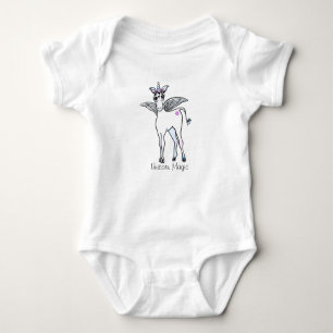 Einhornmagie Baby Strampler