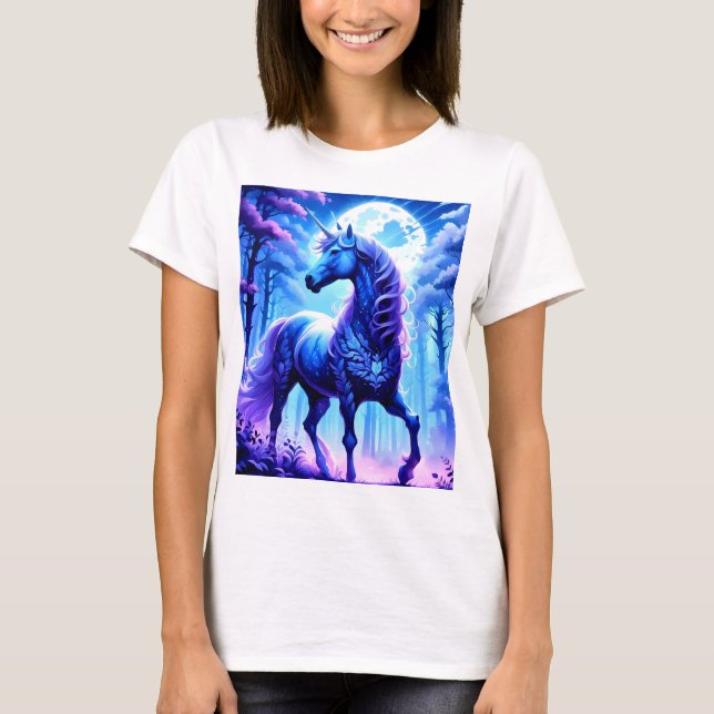 Einhornmagie: Die Verzauberung verkörpern T-Shirt (Vorderseite)