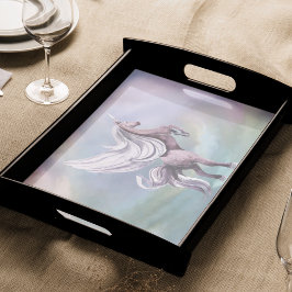 Einhornmagie | Farbenfrohe Pasta Fantasy Wasserfar Seidenpapier