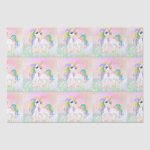 Einhornmagie fliegendes Pferd magische Einhornflie Seidenpapier