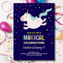 Einhornmagie Geburtstagskinder