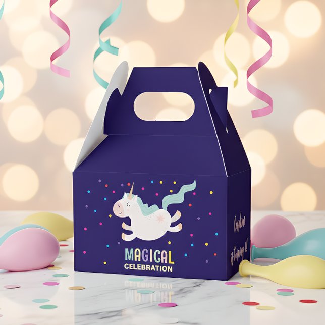 Einhornmagie Geburtstagskinder Geschenkschachtel (Von Creator hochgeladen)