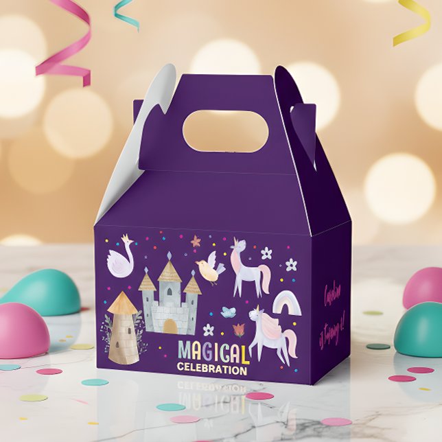 Einhornmagie Geburtstagskinder Geschenkschachtel (Von Creator hochgeladen)