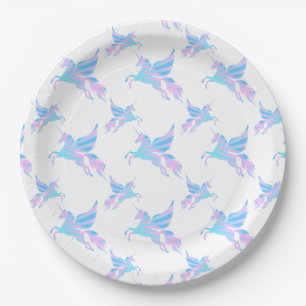 Einhornpapierplatte Pappteller