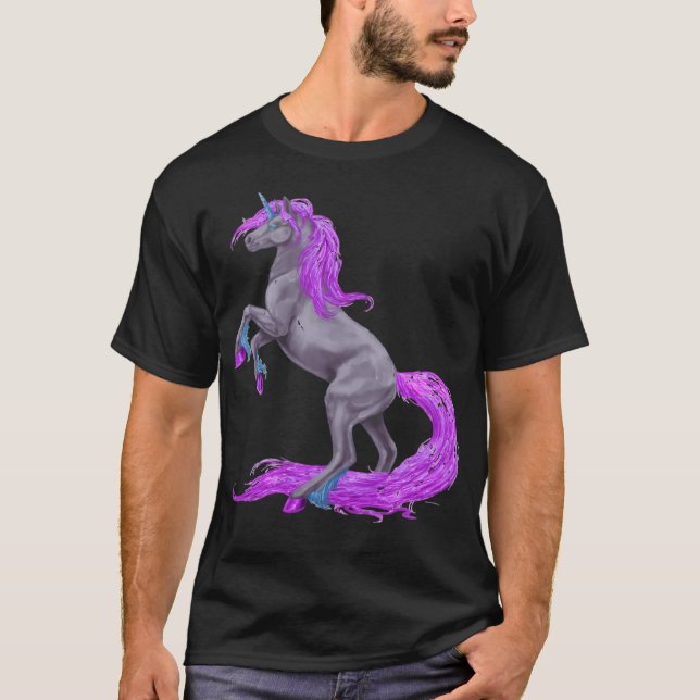 Einhornpferde-Geschenkideen T-Shirt (Vorderseite)