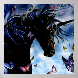 Einhornplakat Poster