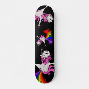 Einhornregenbogen-Furz Skateboard