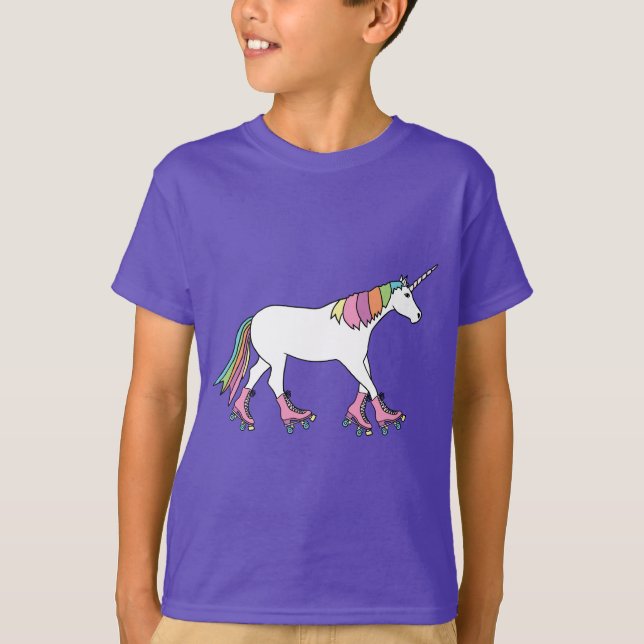 EinhornRollerskating T-Shirt (Vorderseite)