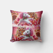 Einhornrosa fröhliche Weihnachten