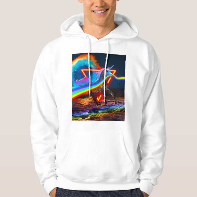 Einhornschleim Hoodie (Vorderseite)