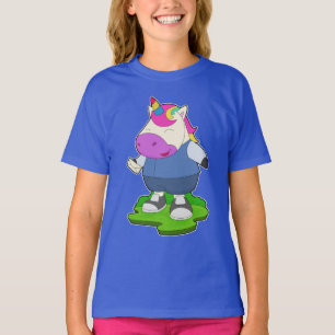 Einhornschreiben T-Shirt