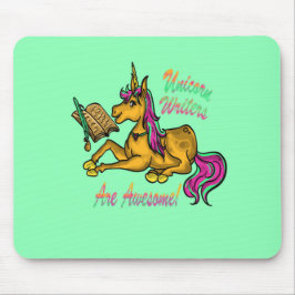 Einhornschriftsteller sind Phantastisch Mousepad