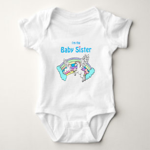 Einhornschwester Baby Strampler