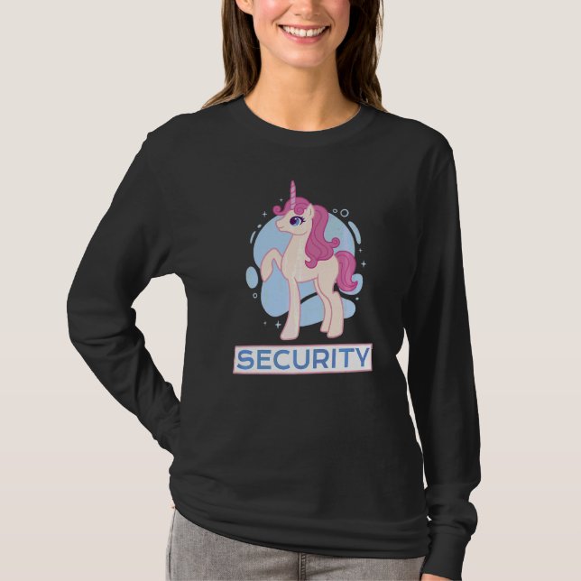 Einhornsicherheit T-Shirt (Vorderseite)