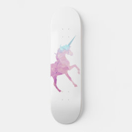 Einhornskateboard mit individueller Kristallstrukt Skateboard