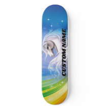 Einhornskateboard