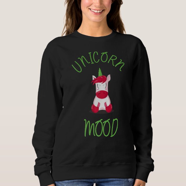 Einhornstimmung 6 sweatshirt (Vorderseite)