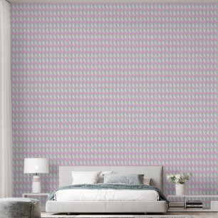 Einhorntapete in Rose-Rosa-Fuchie Tapete