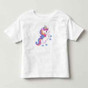 Einhornter T - Shirt. Kleinkind T-shirt