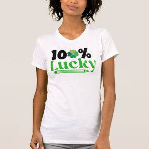 Einhundert Prozent Glücklicher St. Patrick's Tag - T-Shirt