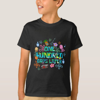 Einhundert Tage später 100 Tage Schüler  T-Shirt
