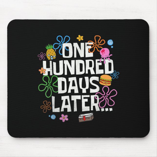 Einhundert Tage später 100 Tage Schulkind  Mousepad (Vorne)