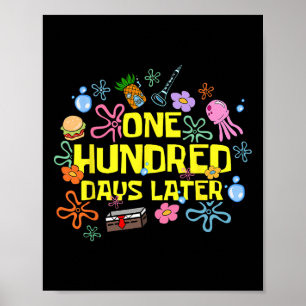 Einhundert Tage später 100 Tage Schulkind Poster