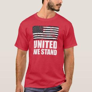 Einig stehen wir hinter der dünnen blauen Linie Gr T-Shirt