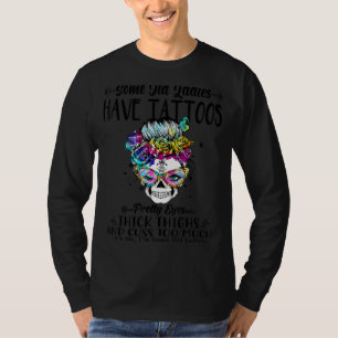 Einige alte Damen haben Hübsche Augen, die dick si T-Shirt