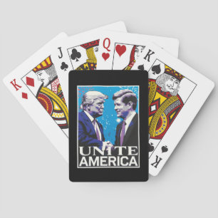 Einige Amerika Ikonische Trump Spielkarten