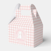 Einige Bunny Baby Dusche Pink Gingham