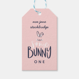 EINIGE BUNNY BIRTHDAY PARTY GESCHENKANHÄNGER