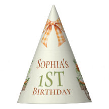 Einige Bunny Carrot 1. Geburtstag Wasserfarbe