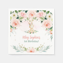 Einige Bunny ist ein Blumenrosa Roses Rabbit Party