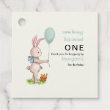 Einige Bunny ist One Niedlich Rabbit Balloon 1. Ge