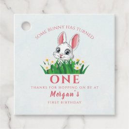 Einige Bunny One Niedlich Rabbit Girls 1. Geburtst Geschenkanhänger