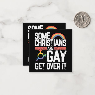  Einige Christen sind schwul, akzeptiert es Mitteilungskarte