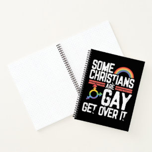 Einige Christen sind schwul, akzeptiert es Notizbuch