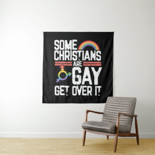 Einige Christen sind schwul, akzeptiert es Wandteppich