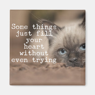 Einige Dinge füllen nur Ihr Herz Magnet