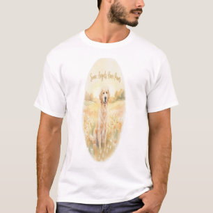 Einige Engel haben Pfoten Golden Retriever Hund Me T-Shirt