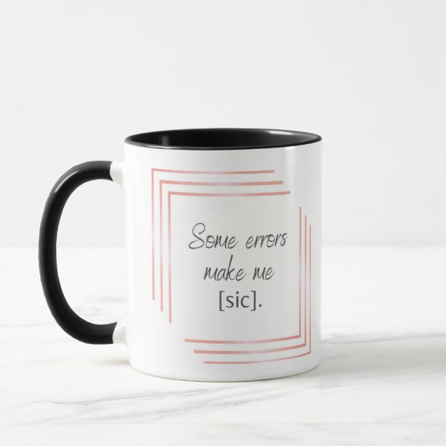 Einige Fehler Chic-Tasse Tasse (Links)
