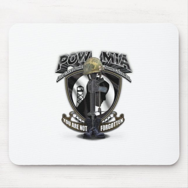 Einige gaben allen. .POW/MIA Mousepad (Vorne)