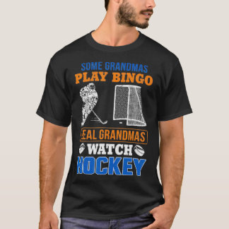 Einige Grandmas spielen Bingo Real Grandmas Uhren  T-Shirt
