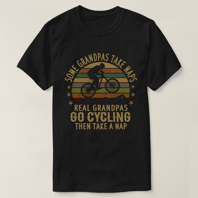 Einige Grandpas nehmen Nickerchen Real Grandpas Fa T-Shirt (Design vorne)